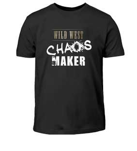 Familien Tshirts für Jungs, Wild West Chaos Maker