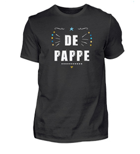 Familien Tshirts für Papas: DE PAPPE
